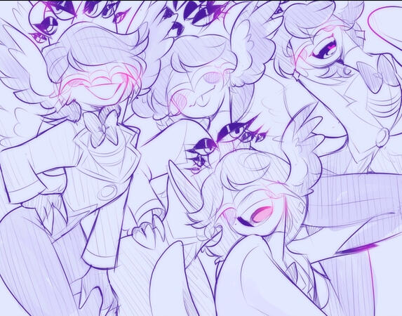 Sketchpage (not colored) $65